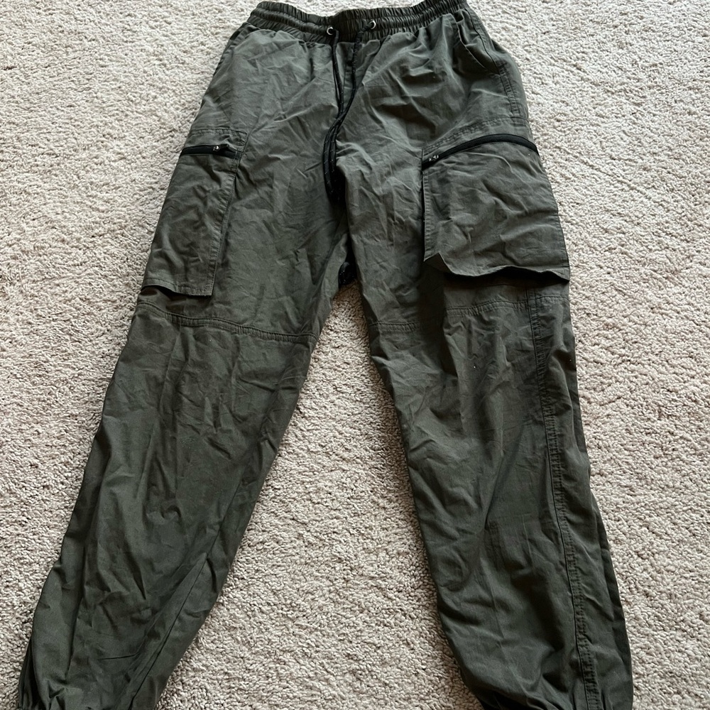 Army Green Cargo Pants